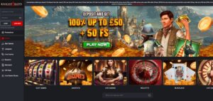 Knight Slots sister sites homepage
