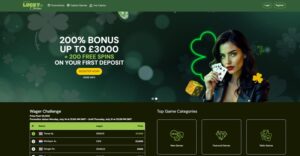 Lucky Charms sister sites homepage