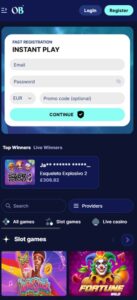 Orions Bet sister sites mobile