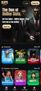 Slots Don sister sites mobile