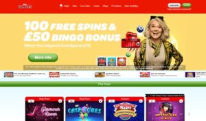 Sun Bingo sister sites homepage
