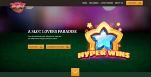 Triple Seven Casino sister sites homepage