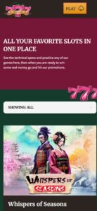 Triple Seven Casino sister sites mobile