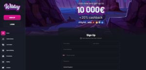 Wildzy sister sites homepage