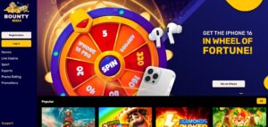 Bounty Reels sister sites homepage