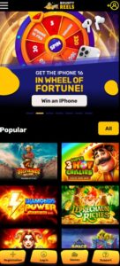 Bounty Reels sister sites mobile