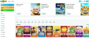 Cawabanga Casino sister sites homepage