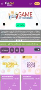 Chit Chat Bingo sister sites mobile