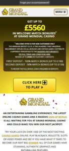 Grand Mondial sister sites mobile