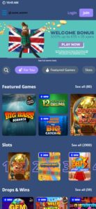 Jackie Jackpot sister sites mobile