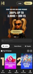 Mr Winz sister sites mobile