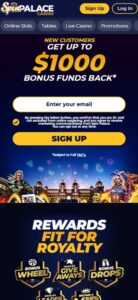 Spin Palace sister sites mobile