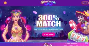 Spinoverse sister sites homepage