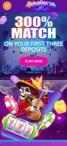 Spinoverse sister sites mobile