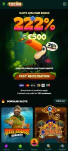 Tucan Casino sister sites mobile