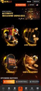 Win.la sister sites mobile