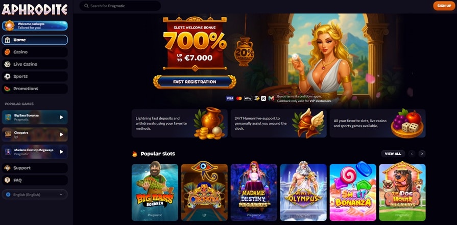 smash casino sister sites aphrodite casino