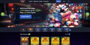 Disco Win sister sites homepage