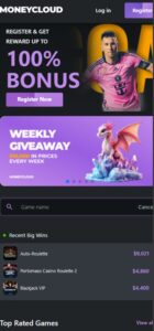 MoneyCloud sister sites mobile