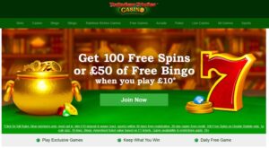 Jackpotjoy sister sites Rainbow Riches Casino