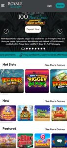 Royale Lounge sister sites mobile