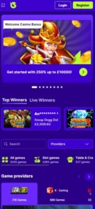 Upspinz sister sites mobile