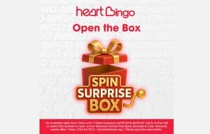 heart bingo spin box surprise