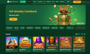 50 Crowns sister sites homepage