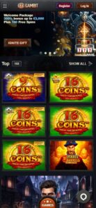 666 Gambit sister sites mobile