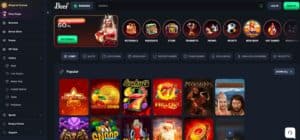 Beef Casino sister sites homepage