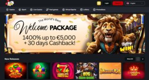 Betting on a Win sister sites homepage