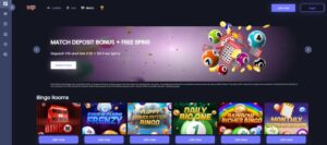 Bubble Bingo sister sites homepage