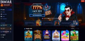 Gambiva sister sites Dracula Casino