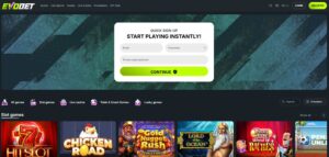 Livewinz sister sites Evobet