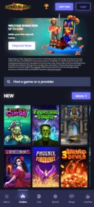 Lumo Slots sister sites mobile
