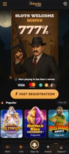 Mania Casino sister sites mobile