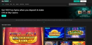 Sky Bet sister sites Sky Casino