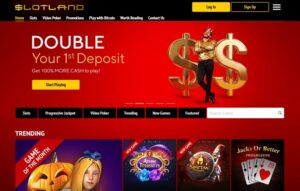 Slotland sister sites homepage