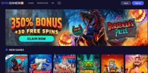 SpinDinero sister sites homepage