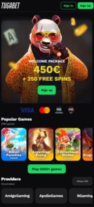 Tugabet sister sites mobile