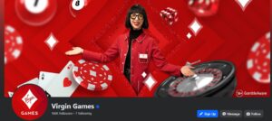 Virgin Games Facebook