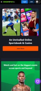 Wager Street sister sites mobile