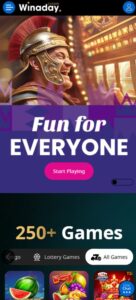 Winaday Casino sister sites mobile