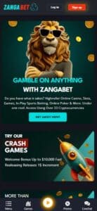 Zangabet sister sites mobile