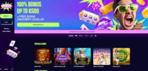 BIGGG Casino sister sites homepage