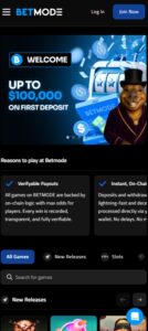 BetMode sister sites mobile