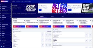 Betfred sister sites homepage
