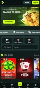 BetnJet sister sites mobile