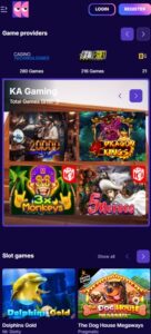 Blind Luck sister sites mobile