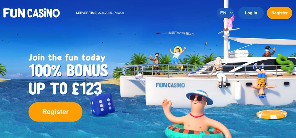 Fun Casino Homepage